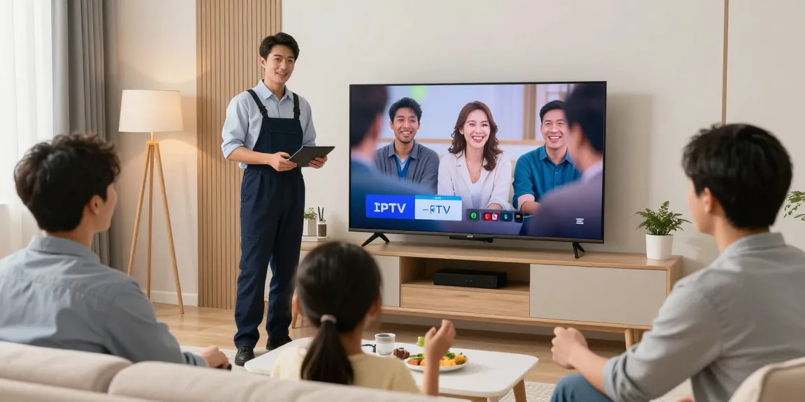 Best IPTV installation by a trusted local provider in a modern home