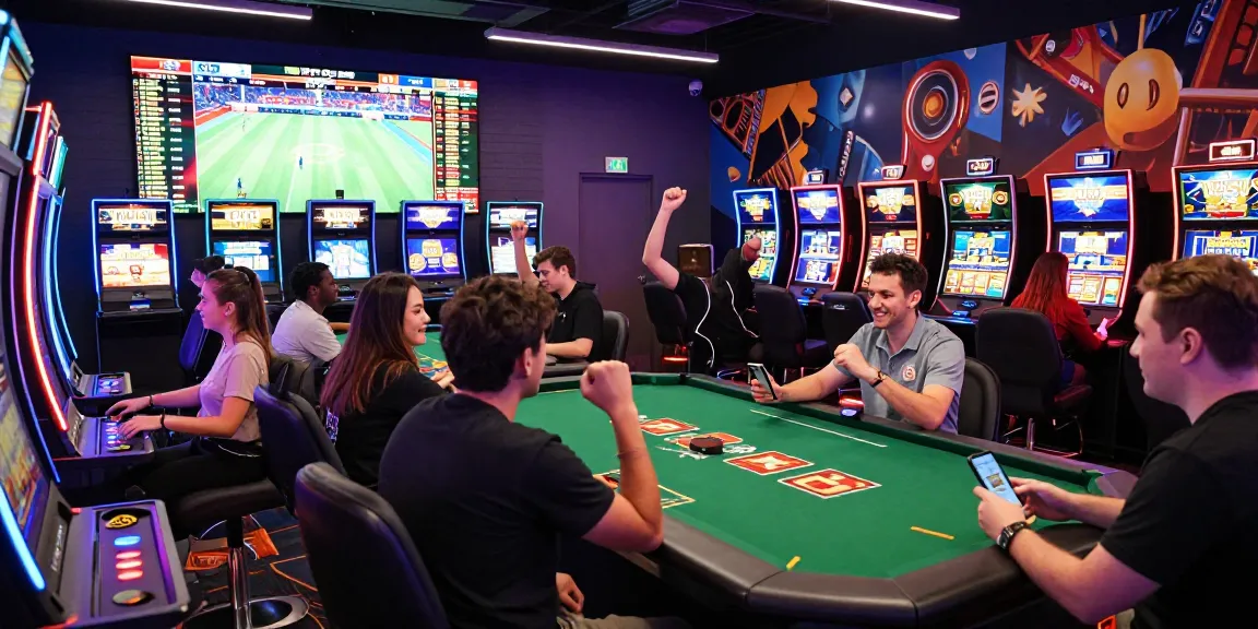 TK1971 players enjoying immersive online casino gaming with vibrant atmosphere.