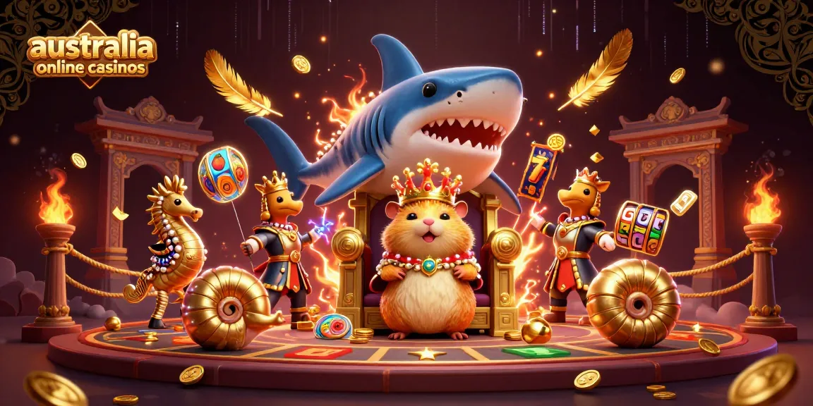 Experience breathtaking gameplay at australia online casinos with our rich 3D digital illustration.