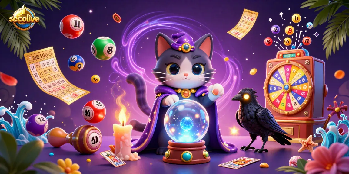 Engage with socolive's thrilling lottery experience featuring vibrant elements and animated characters.