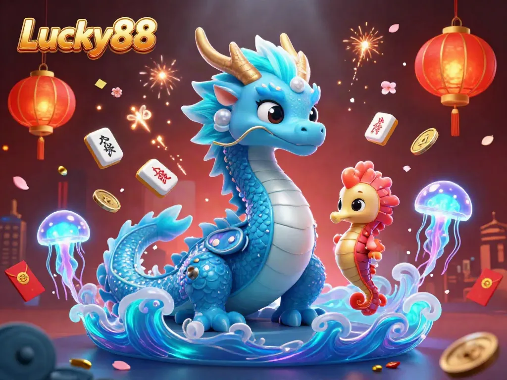 Experience thrilling gameplay with Lucky88, featuring dynamic casino elements and enchanting underwater characters.