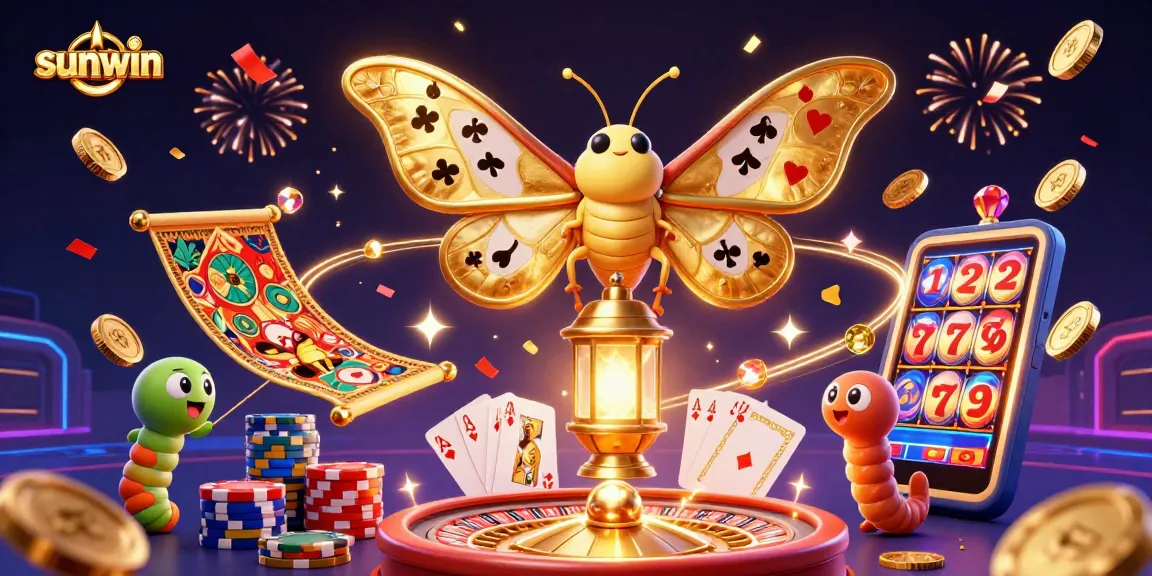 Experience thrilling action with sunwin's golden features and casino games in vibrant 3D visuals.