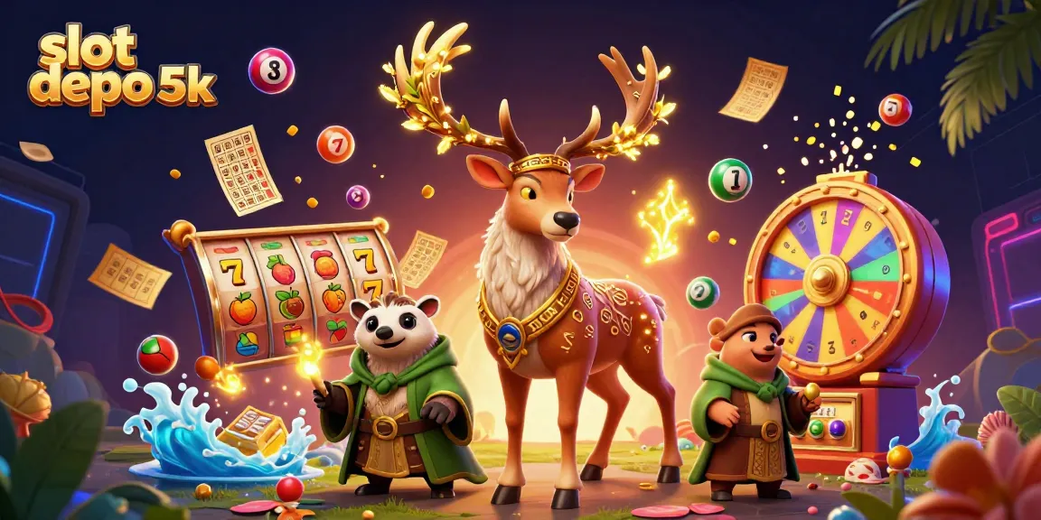 Engage with the exciting slot depo 5k experience featuring vibrant game elements and dynamic animations.